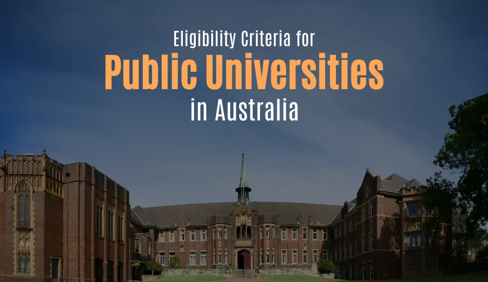 Historic public university building in Australia under clear sky, representing admission requirements, scholarships, and entry criteria for international students, including level 1 and tier 1 universities.