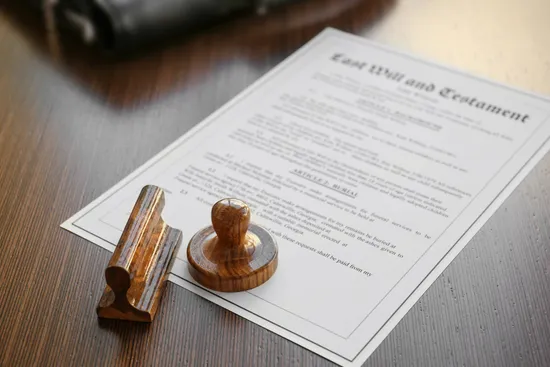 Official document with notary stamp on table, symbolizing the essential paperwork needed for USA study visa in 2025, including passport, I-20 form, DS-160, SEVIS fee, and academic records, guided by the best USA student visa consultant in Ahmedabad