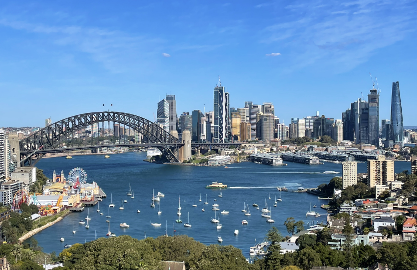 Sydney Harbour Bridge and city skyline showcasing Australia PR benefits including live and work opportunities, Medicare access, free education, and citizenship pathway with guidance from Australia immigration consultant in Ahmedabad