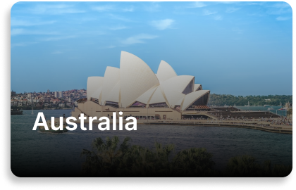 Sydney Opera House in Australia representing visitor visa services provided by the best visitor visa consultant in Ahmedabad with expert documentation and application support