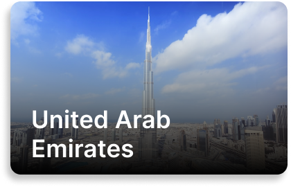Burj Khalifa and Dubai skyline representing United Arab Emirates visitor visa services offered by the best visitor visa consultant in Ahmedabad with professional application and documentation support